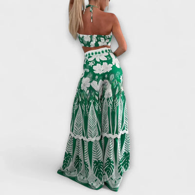 ESMERALDA HALTER SET