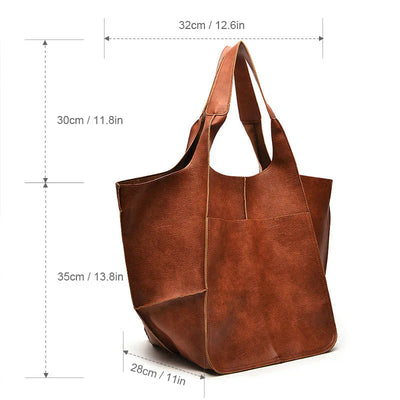 BAHA LEATHER TOTE BAG