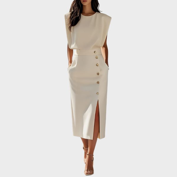 SHEERAH MIDI DRESS