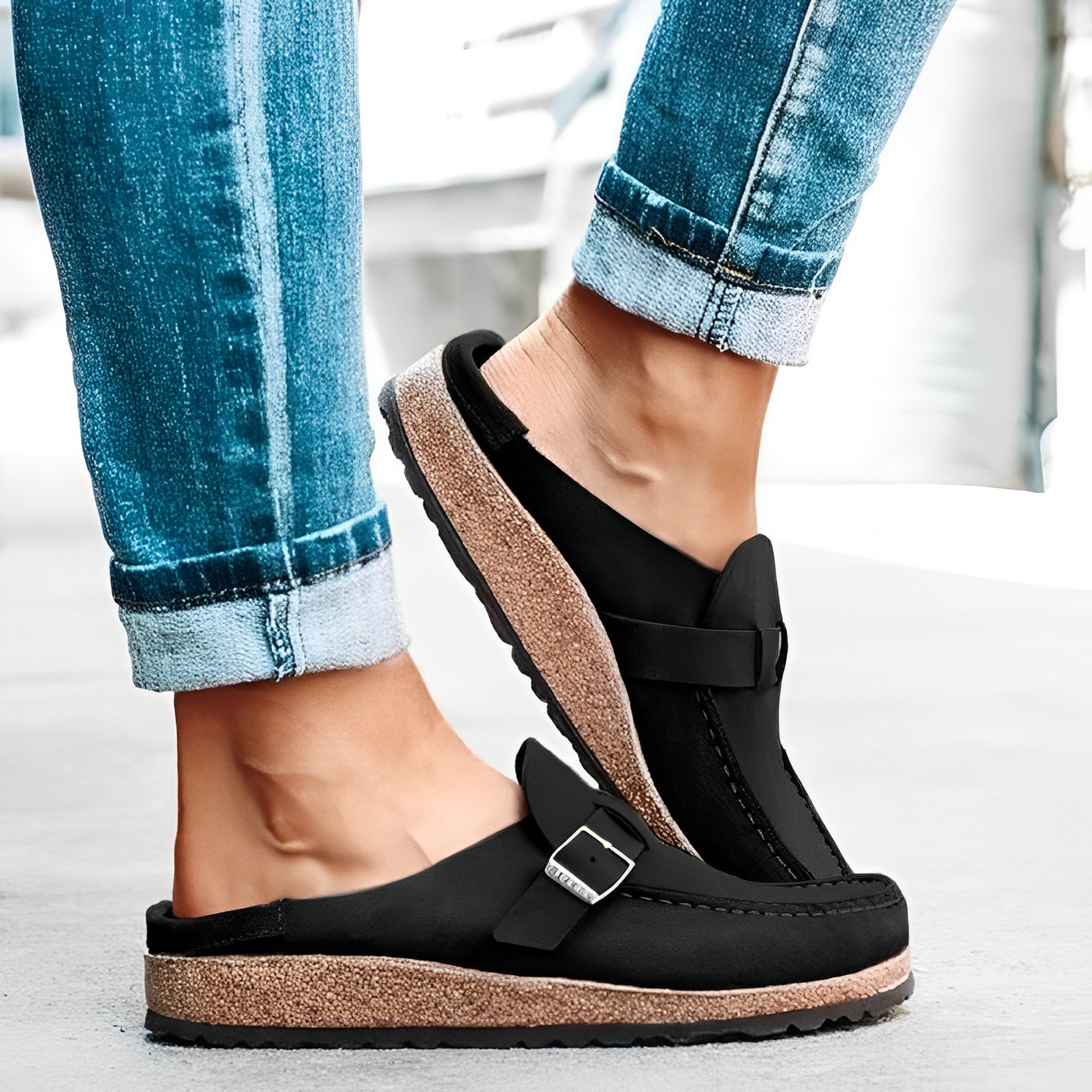 Mariah™ | Ortho Comfort Leather Mules