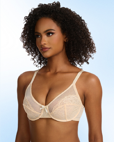 Bra Net Lace Ruffled