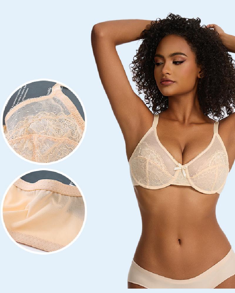 Bra Net Lace Ruffled