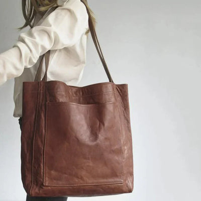 BRIELLE LEATHER HANDBAG