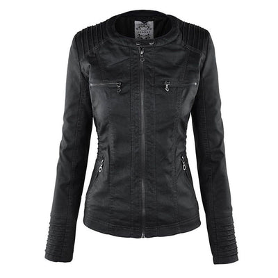 Jill | Waterproof Leather Jacket