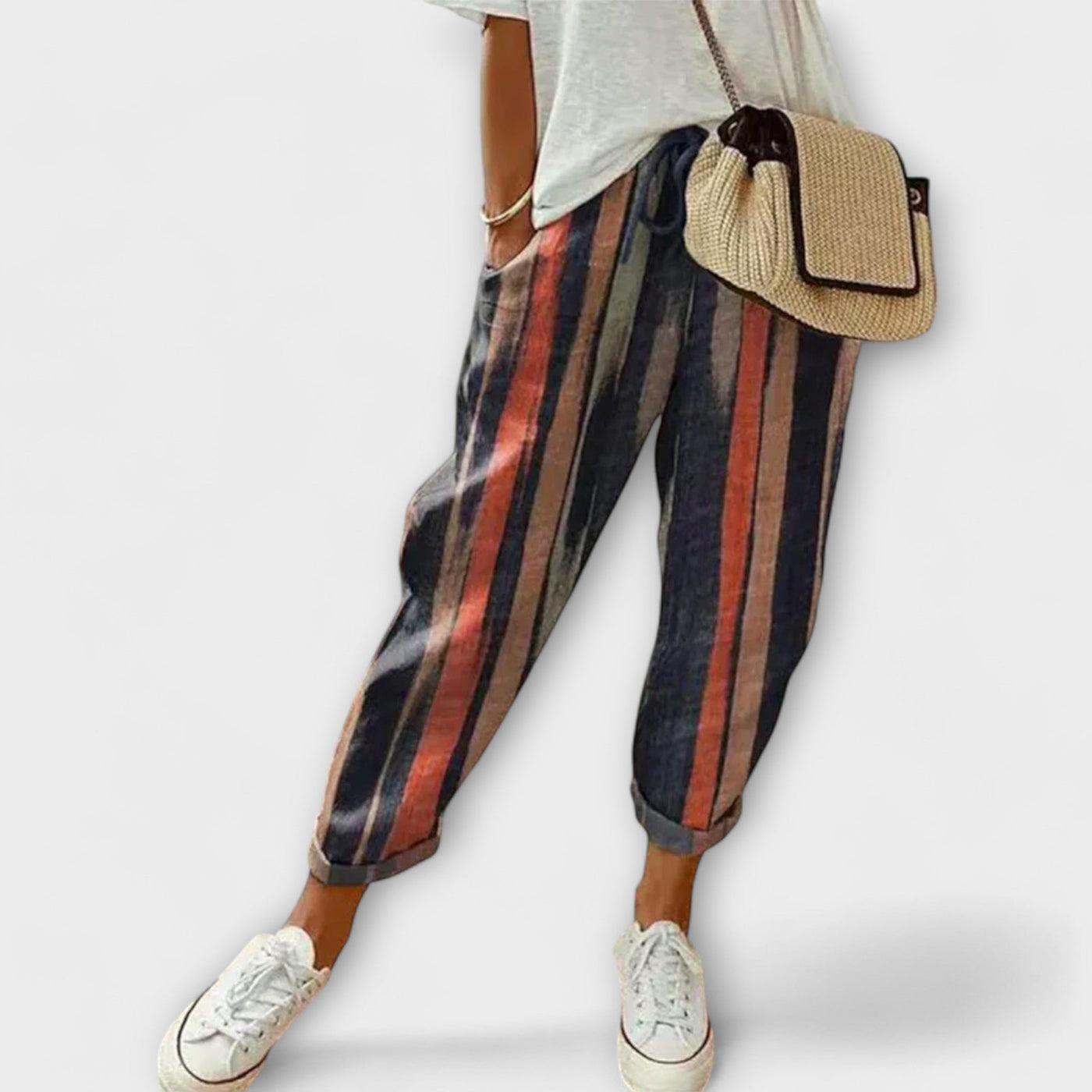 Paulina™ Comfortable Cotton-Linen Trousers