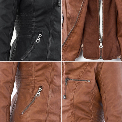 Jill | Waterproof Leather Jacket