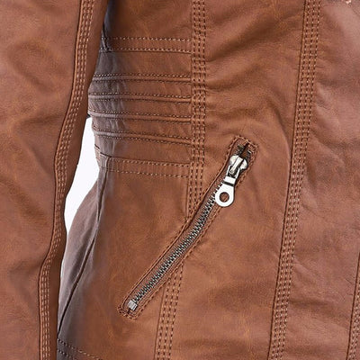Jill | Waterproof Leather Jacket