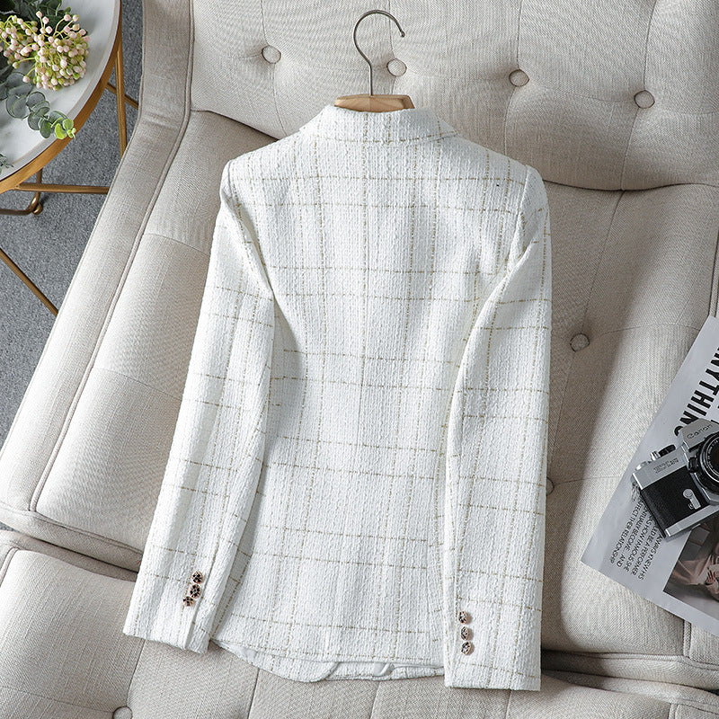 Daisy | Plaid Blazer