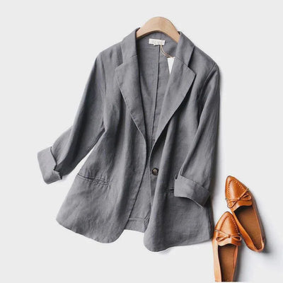 Audrey | Linen Blazer