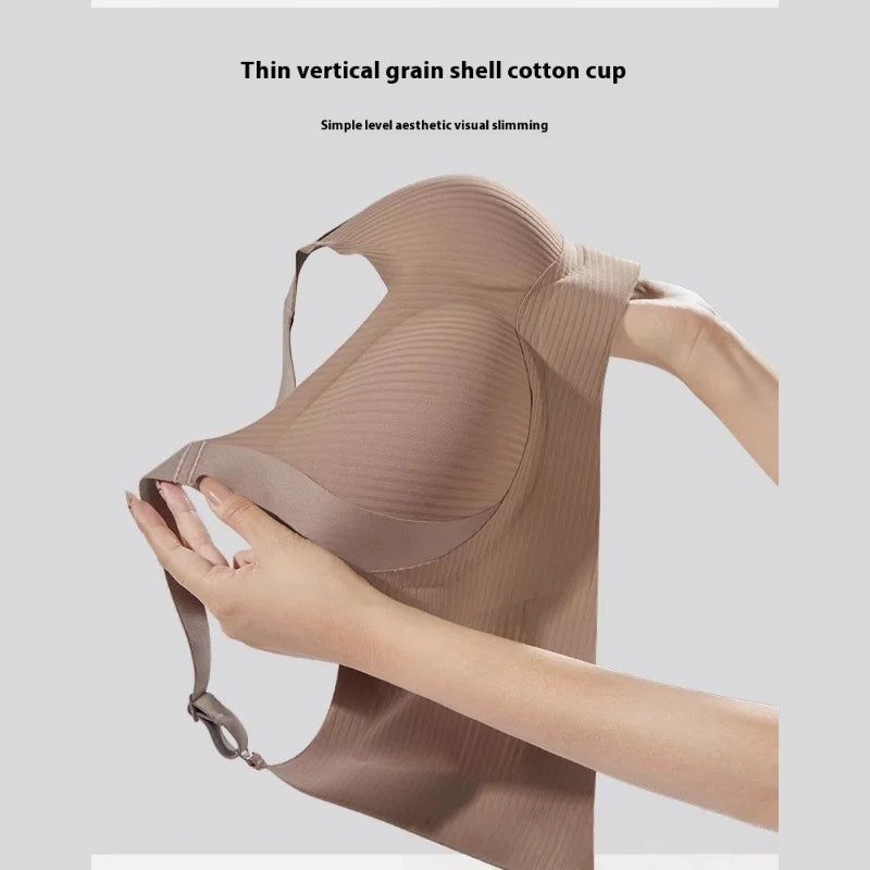 Plus Size Seamless Wireless Bra | Comfort & Support