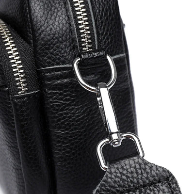 Talia | Refined Leather Shoulder Bag