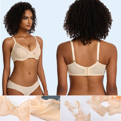 Bra Net Lace Ruffled