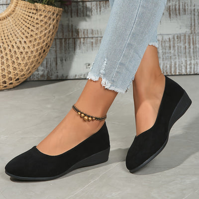 Sarah™ Wedge Ballerina Flats