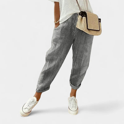 SANDRA STRIPED PANTS