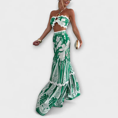 ESMERALDA HALTER SET