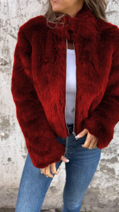Alina | Faux Fur Jacket