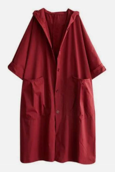 Indigo | Oversized Windbreaker Jacket