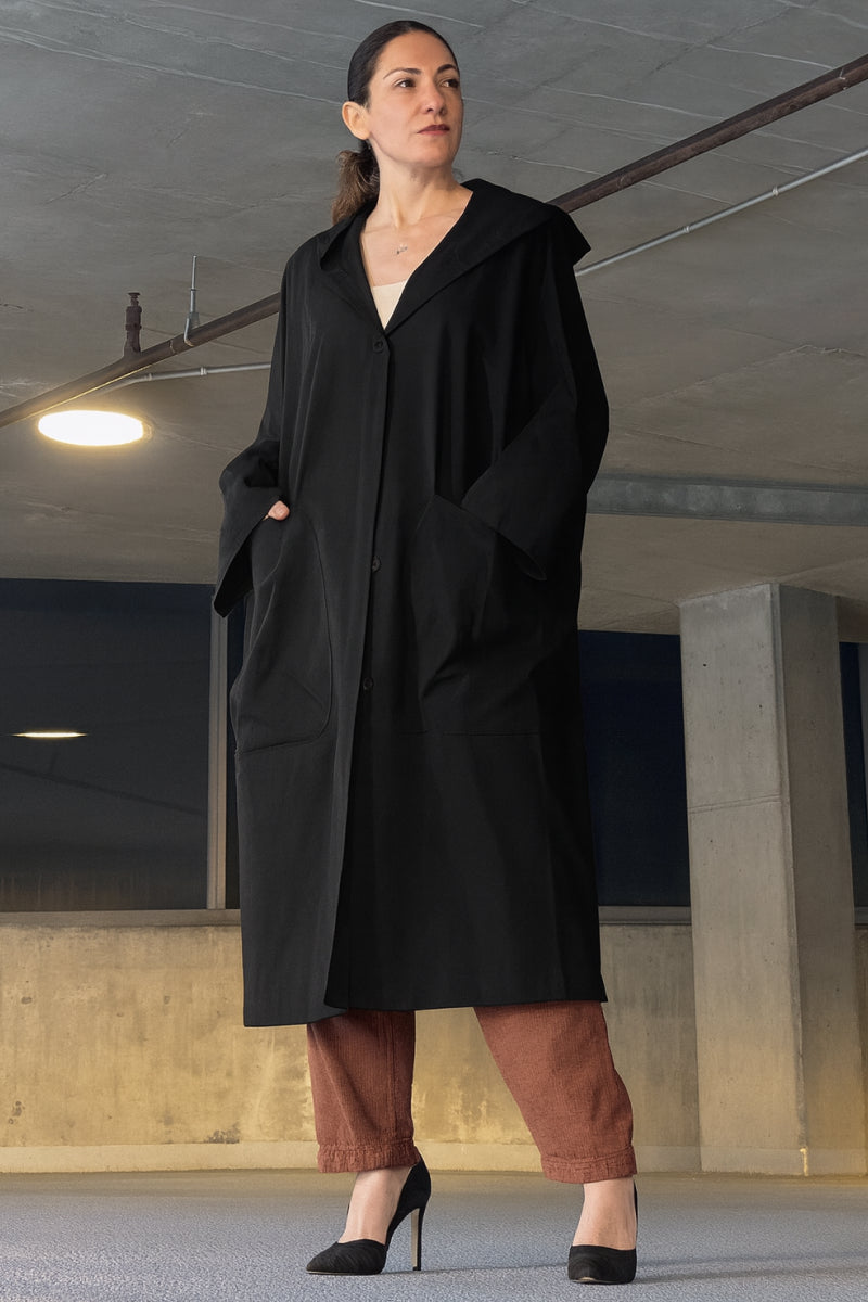 Indigo | Oversized Windbreaker Jacket